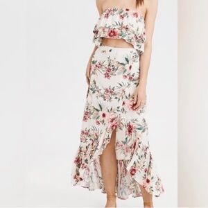 American Eagle Floral Women's Matching Set / Size Small